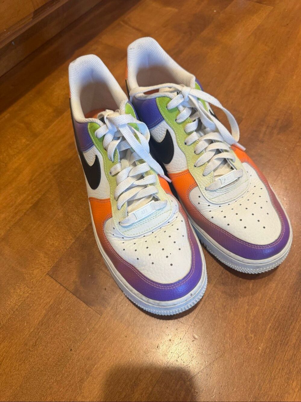 Nike Air Force 1 ’07 Multi Color Gradient Women’s 11 Men’s 9.5 FD0801-100